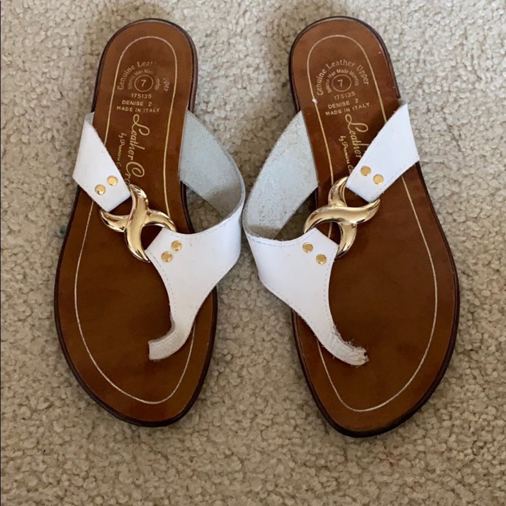 Leather sandals